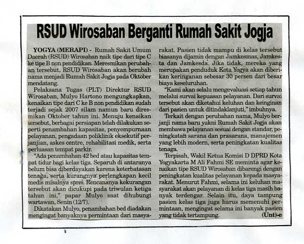 Kliping jogja terbaru