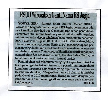 Kliping jogja terbaru