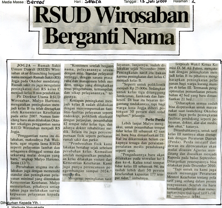 Kliping jogja terbaru