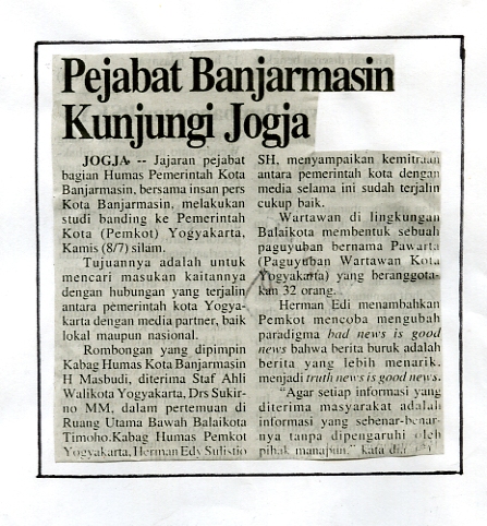Kliping jogja terbaru