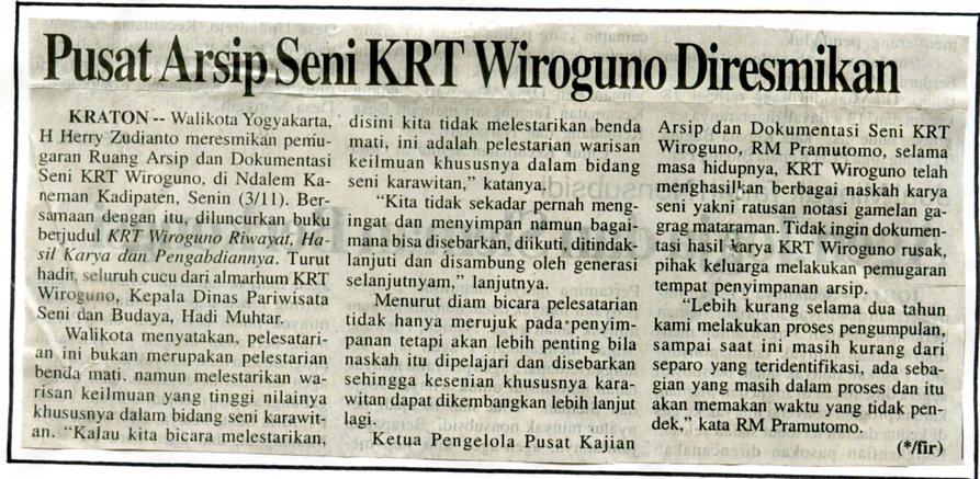 Kliping jogja terbaru