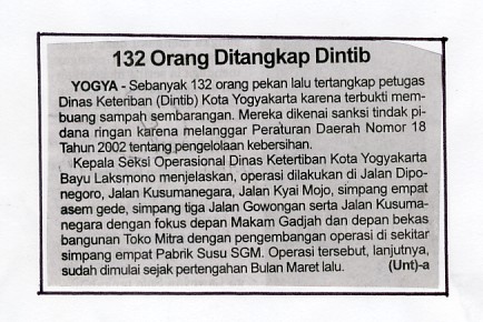 Kliping jogja terbaru