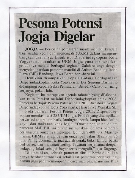 Kliping jogja terbaru