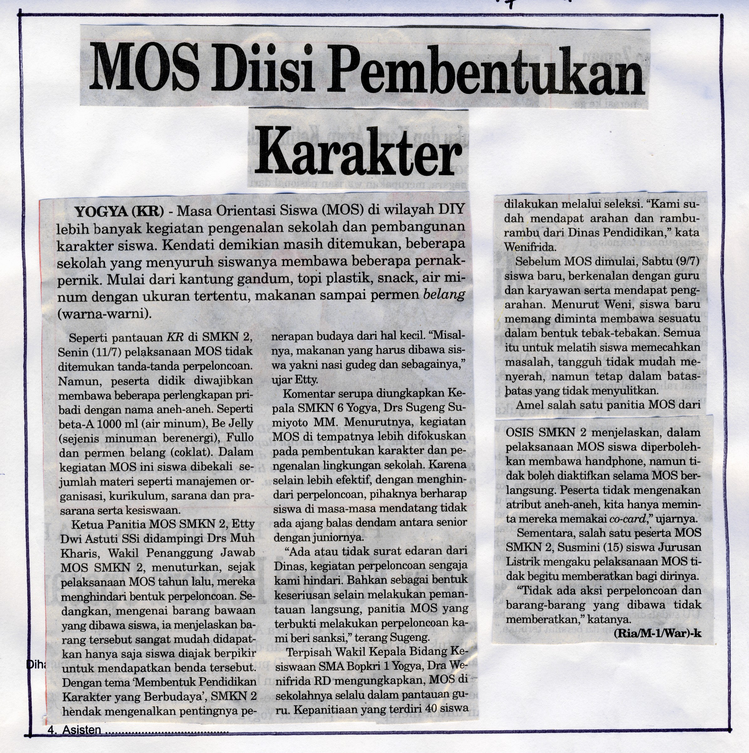Kliping jogja terbaru