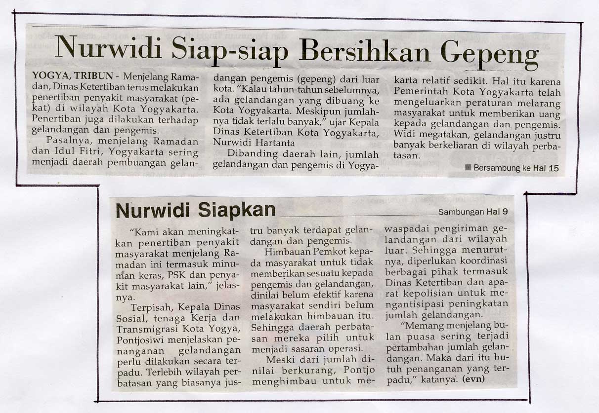 Kliping jogja terbaru