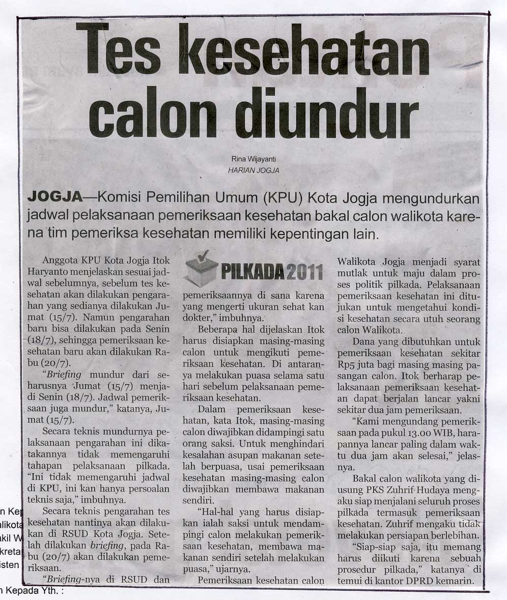 Kliping jogja terbaru