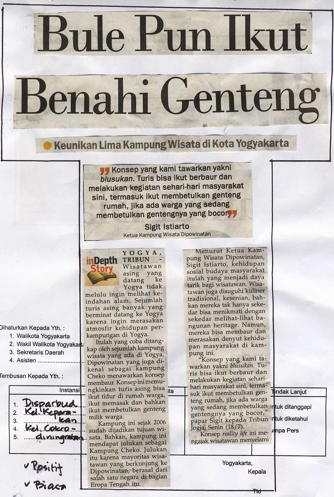 Kliping jogja terbaru