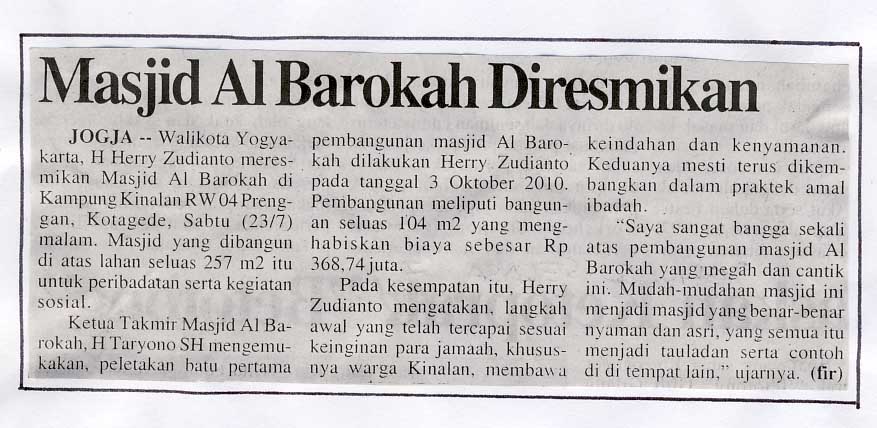 Kliping jogja terbaru