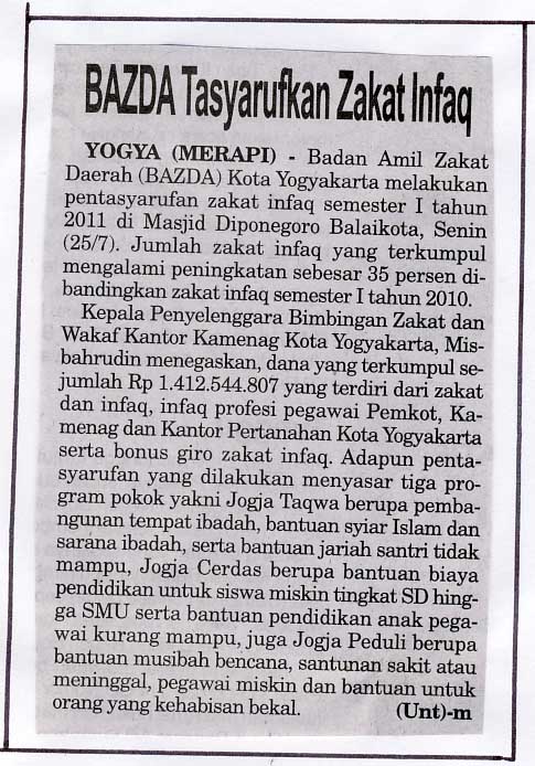 Kliping jogja terbaru