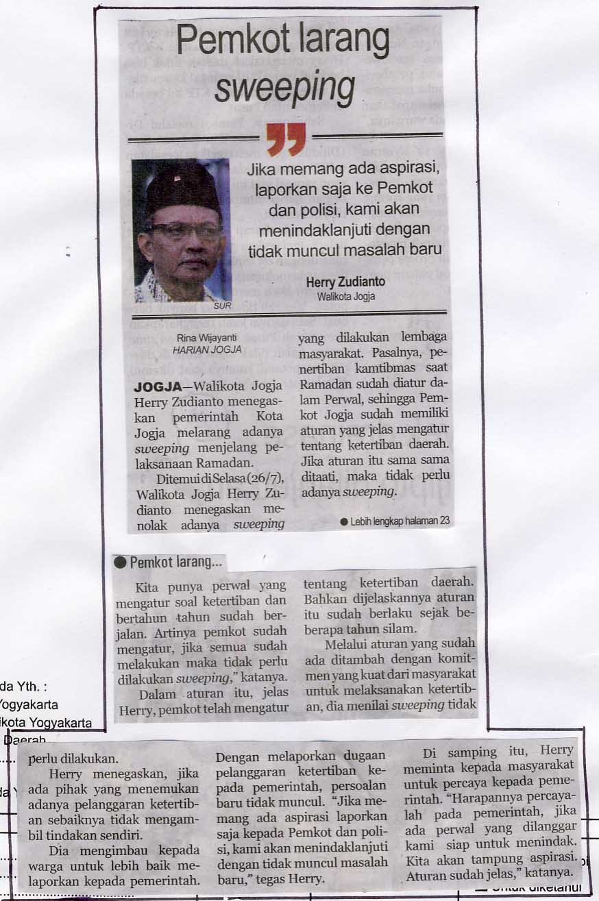 Kliping jogja terbaru