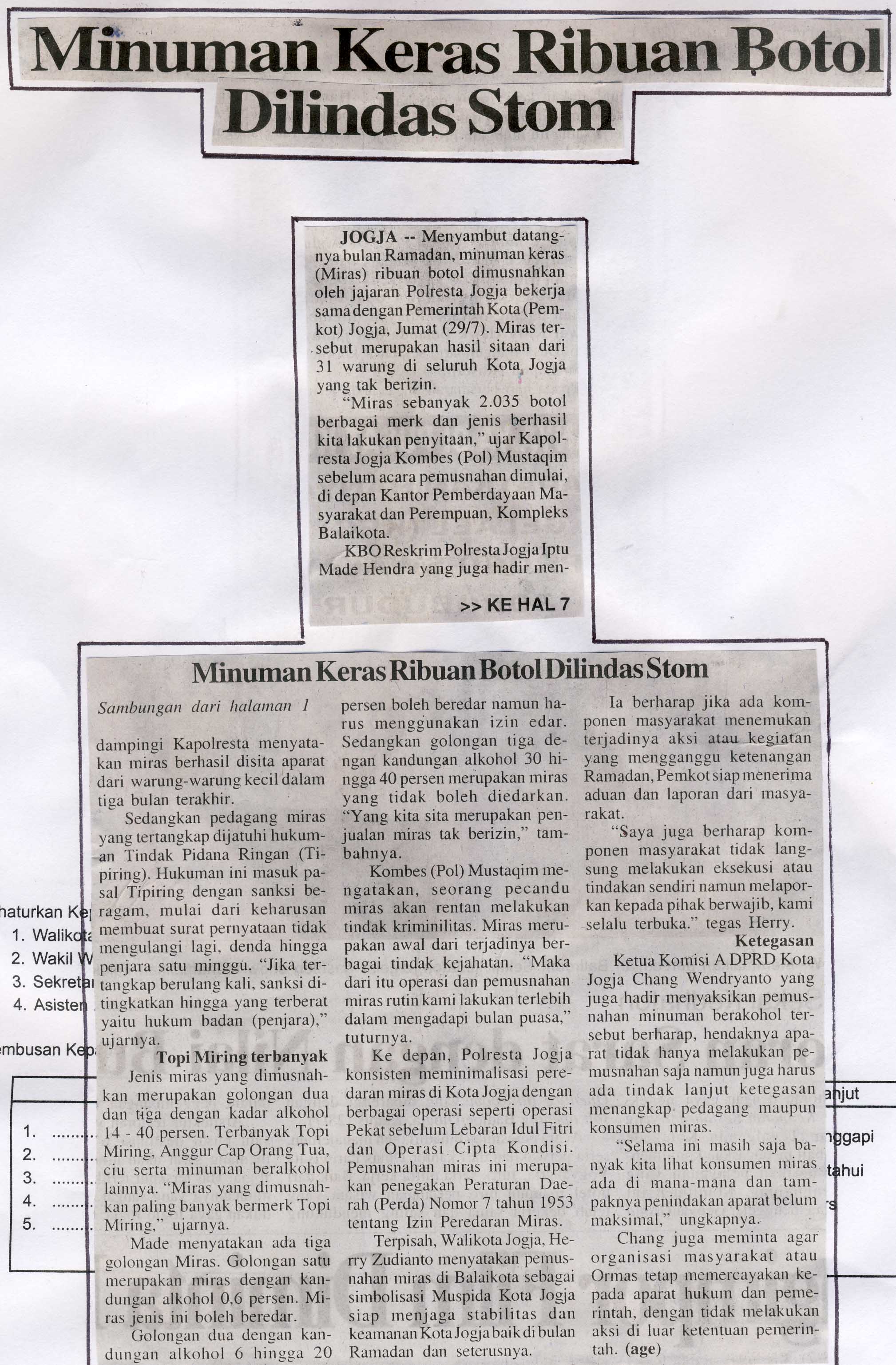 Kliping jogja terbaru