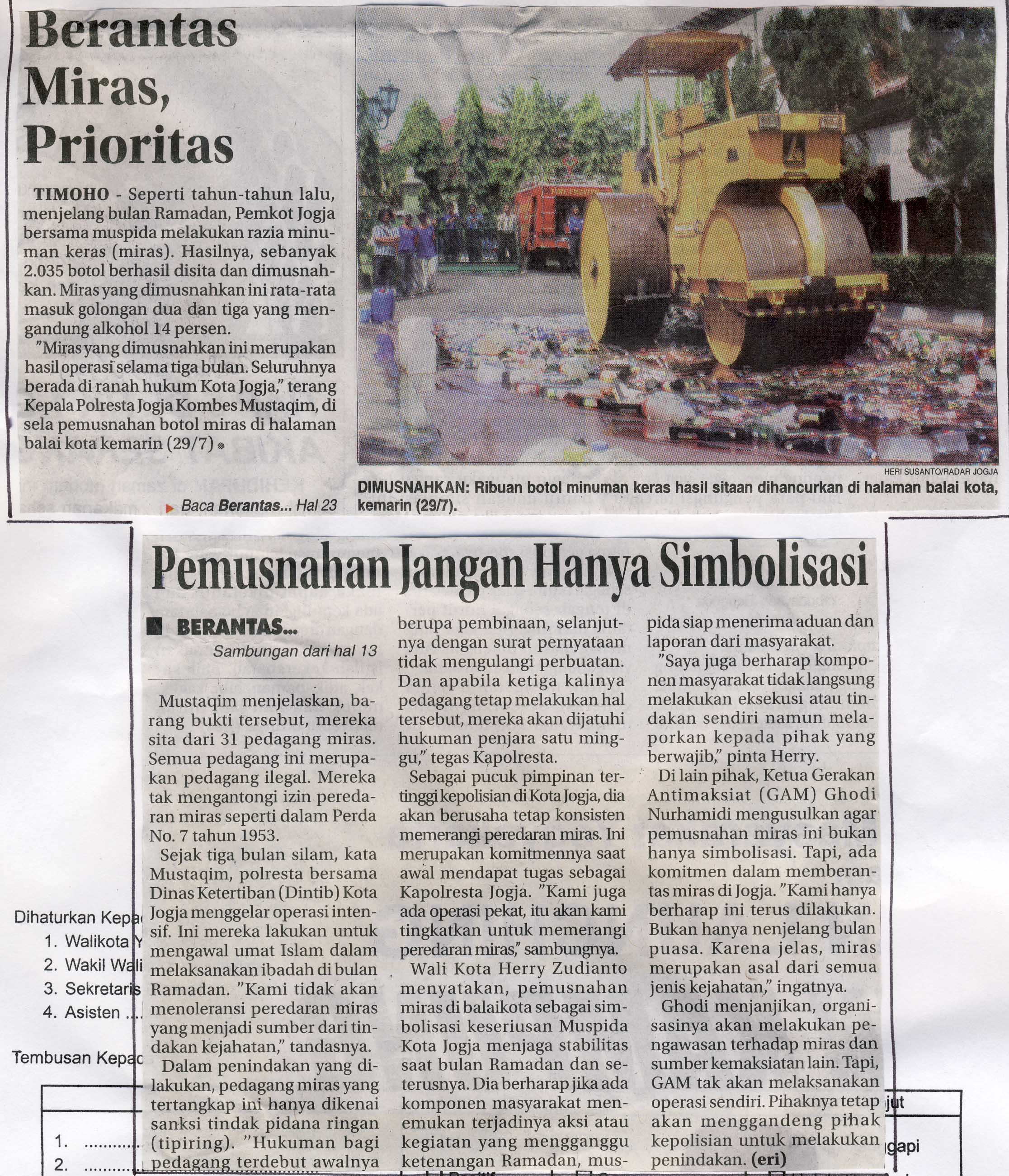 Kliping jogja terbaru
