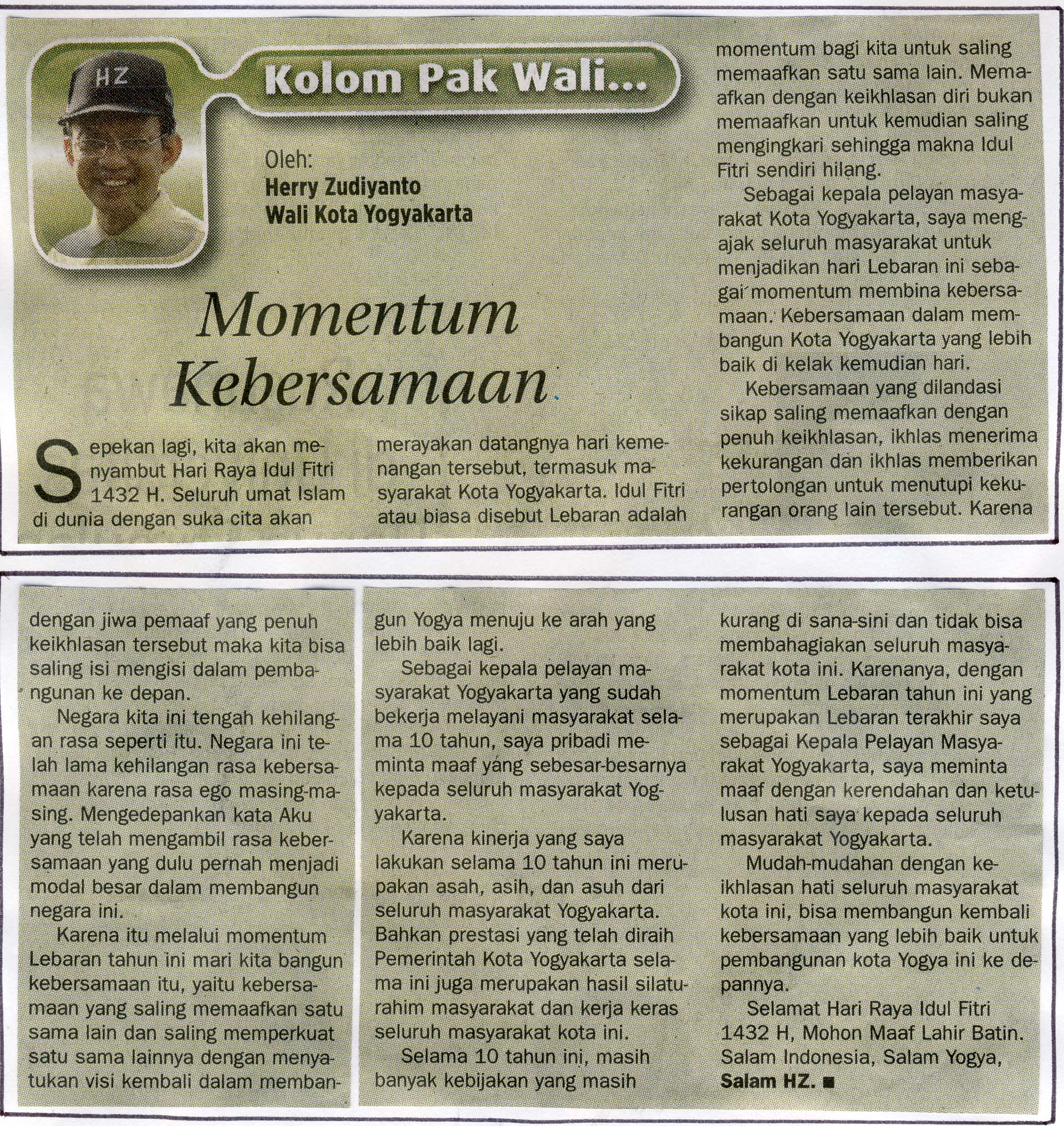 Kliping jogja terbaru