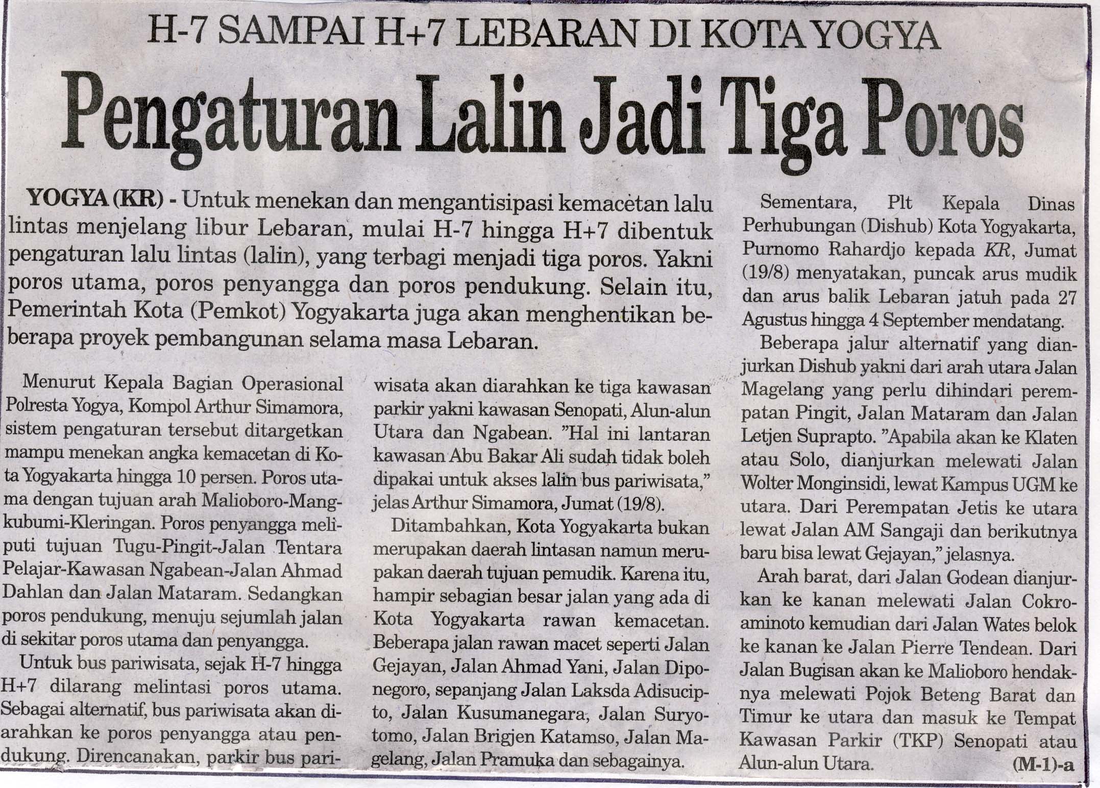 Kliping jogja terbaru