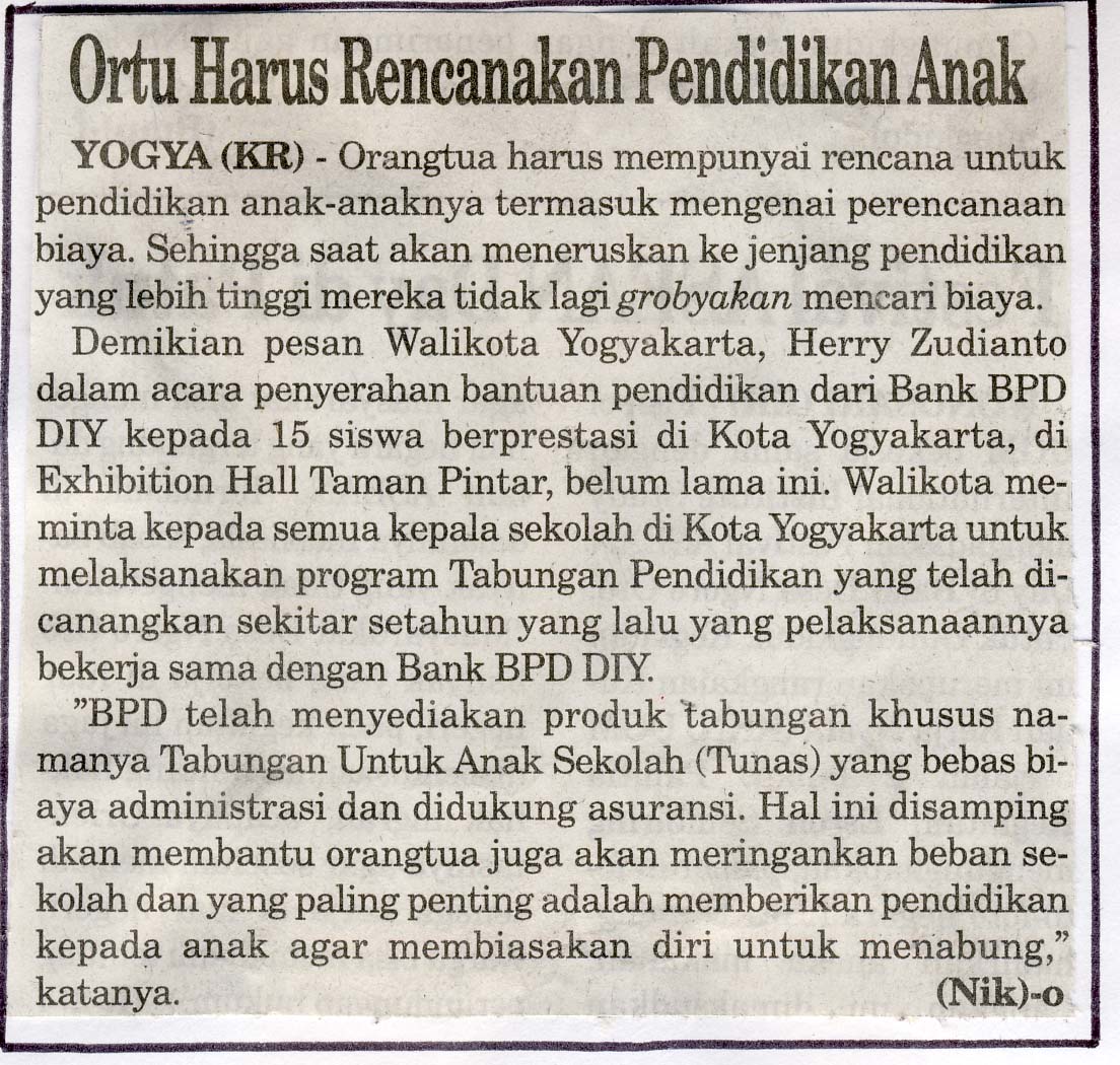 Kliping jogja terbaru