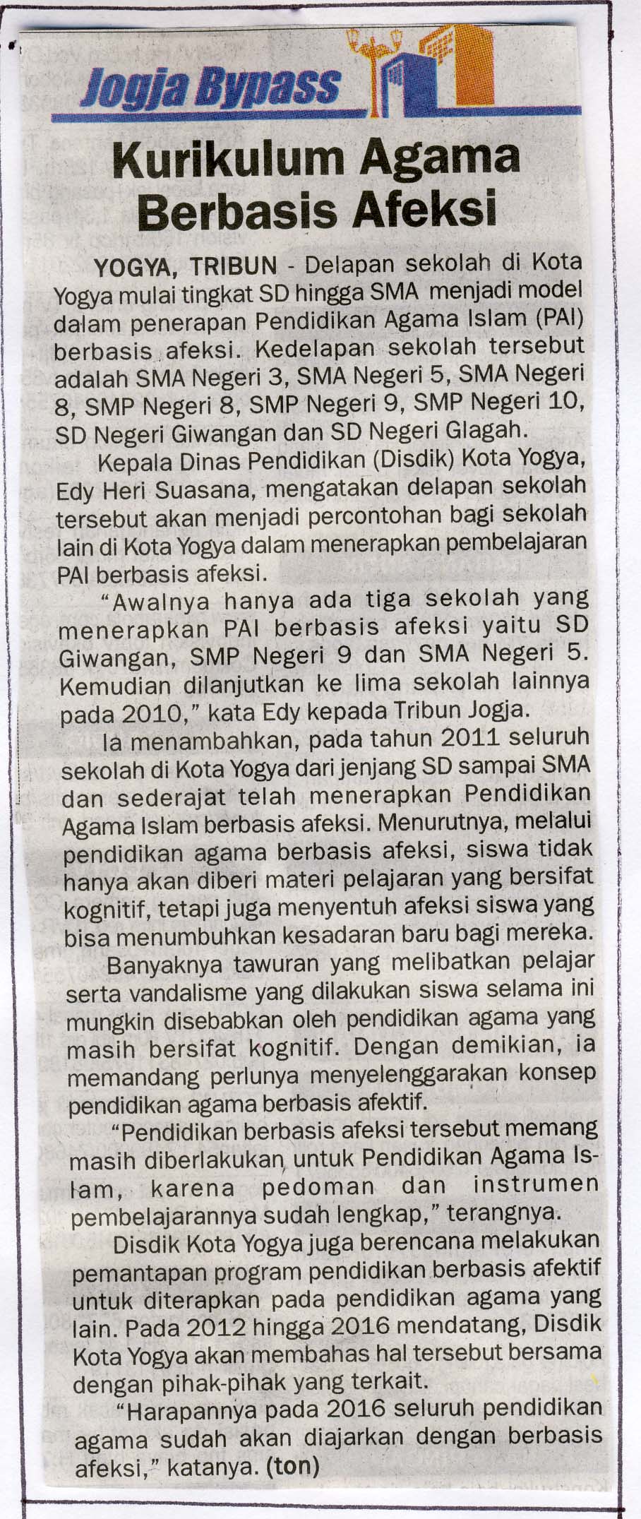 Kliping jogja terbaru