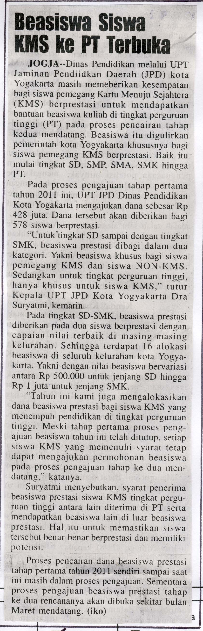 Kliping jogja terbaru
