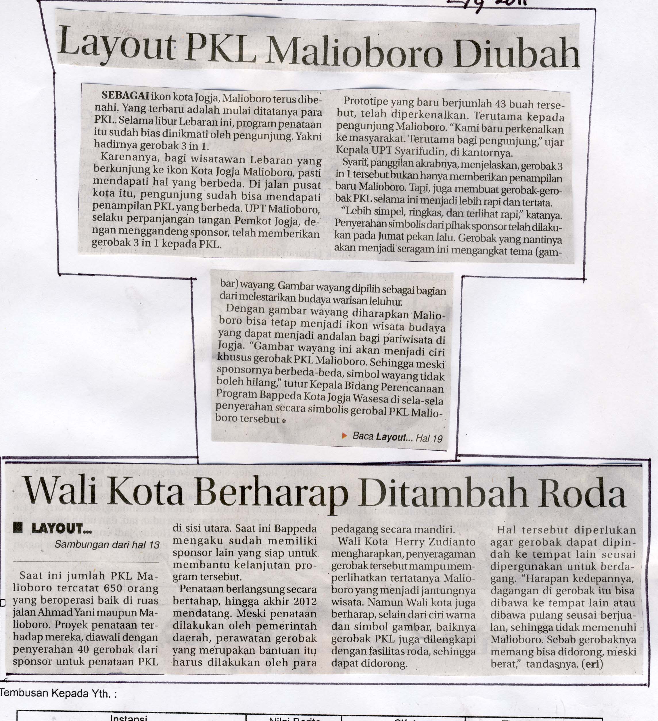 Kliping jogja terbaru