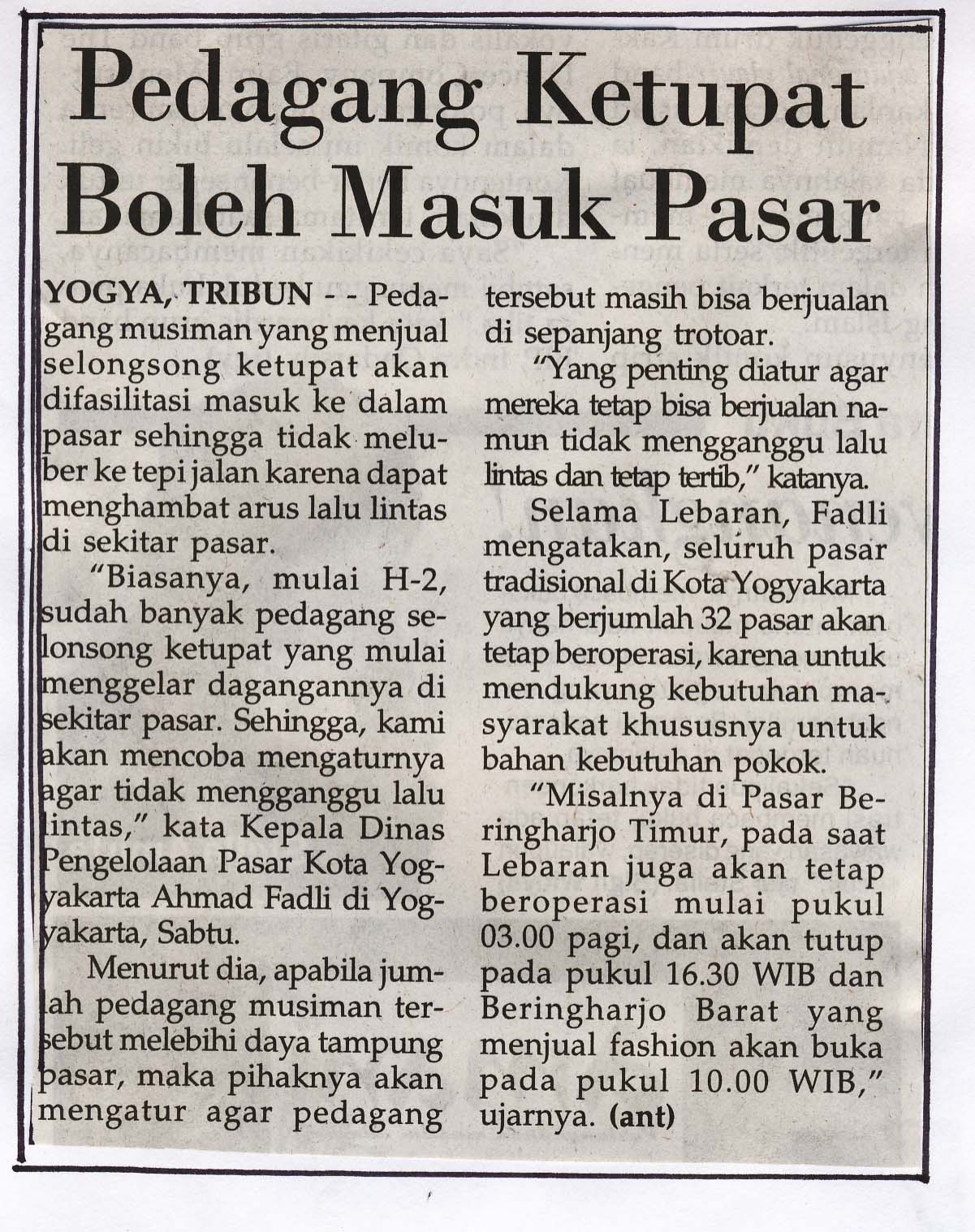 Kliping jogja terbaru