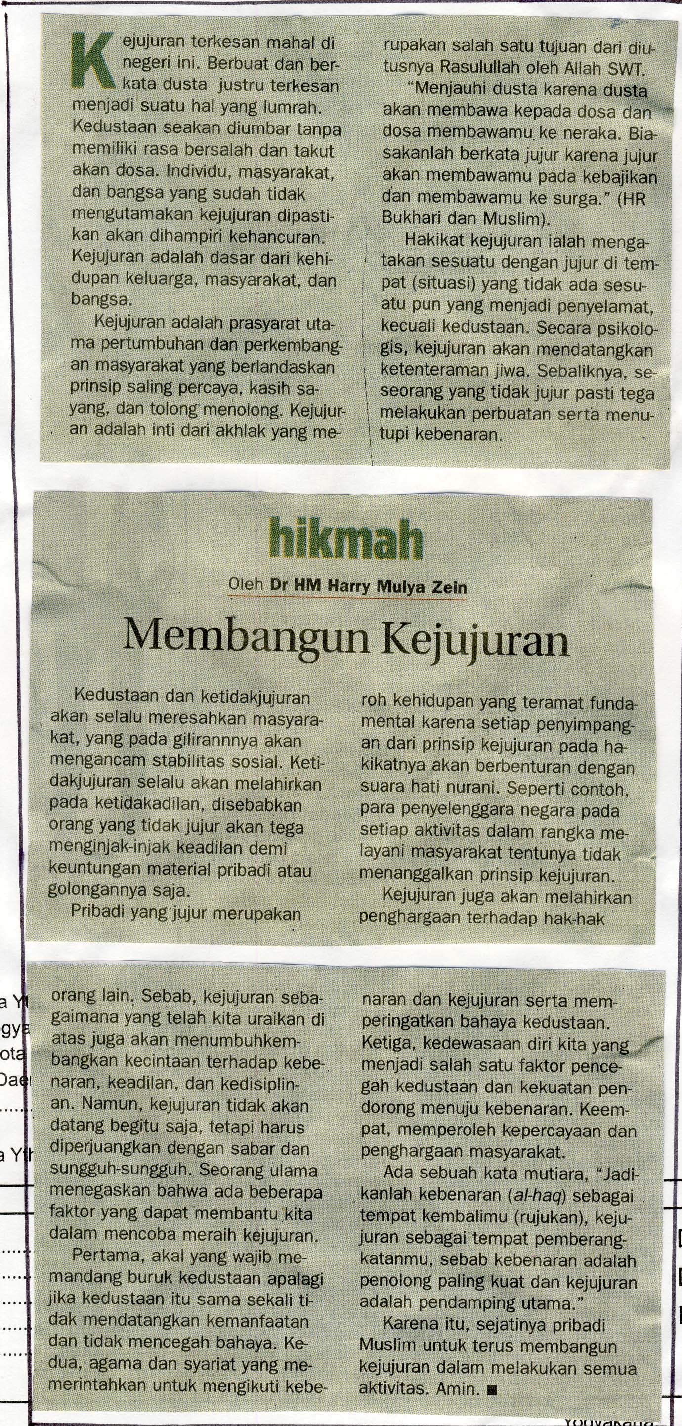Kliping jogja terbaru
