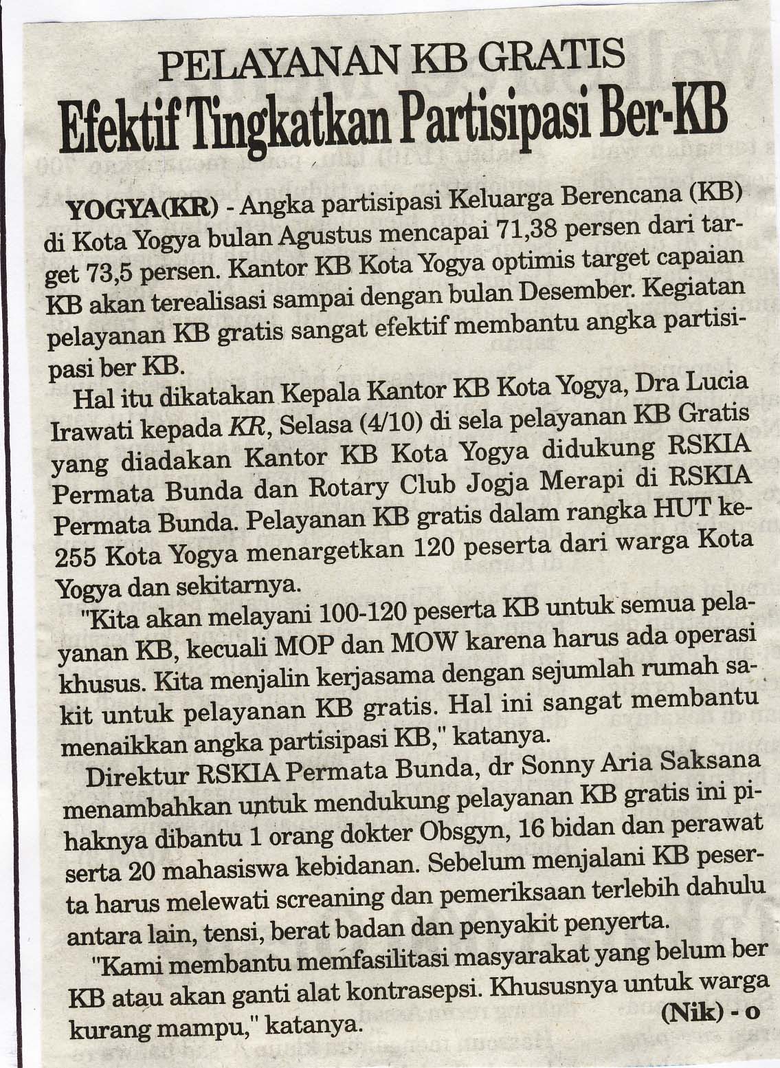 Kliping jogja terbaru