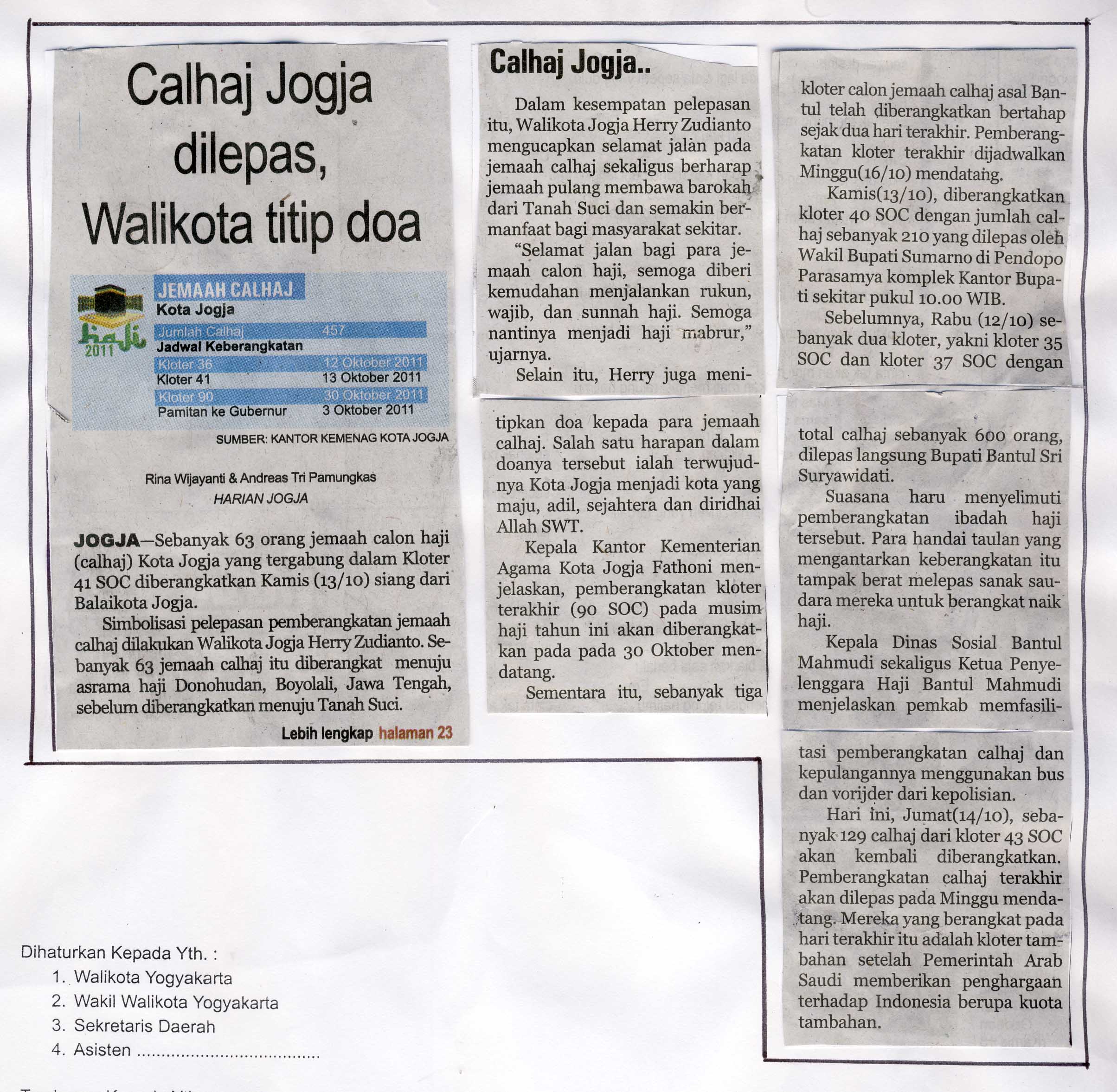 Kliping jogja terbaru