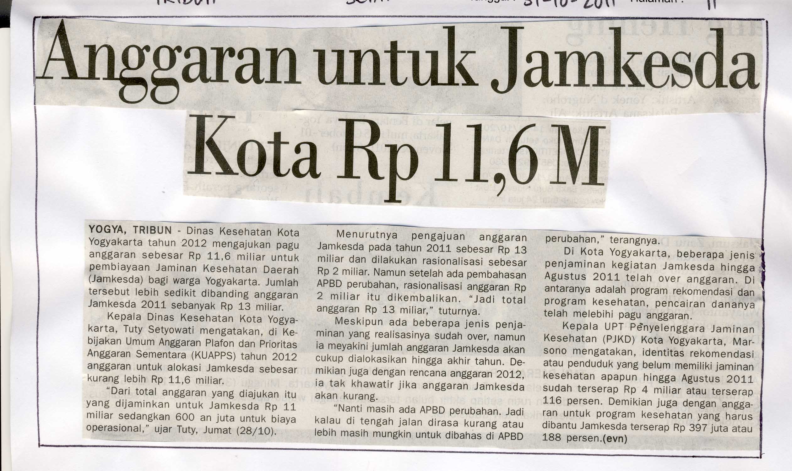 Kliping jogja terbaru