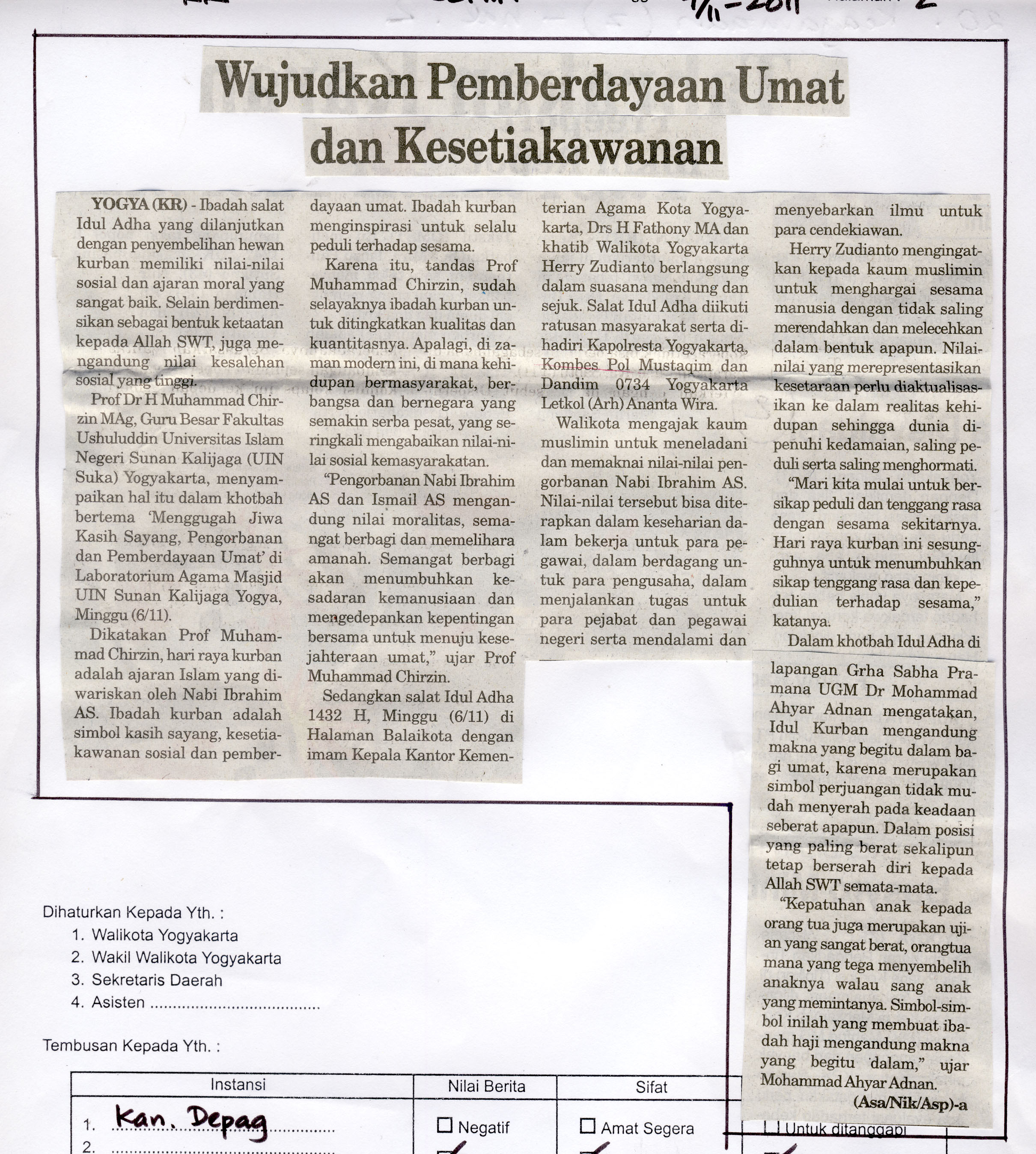Kliping jogja terbaru