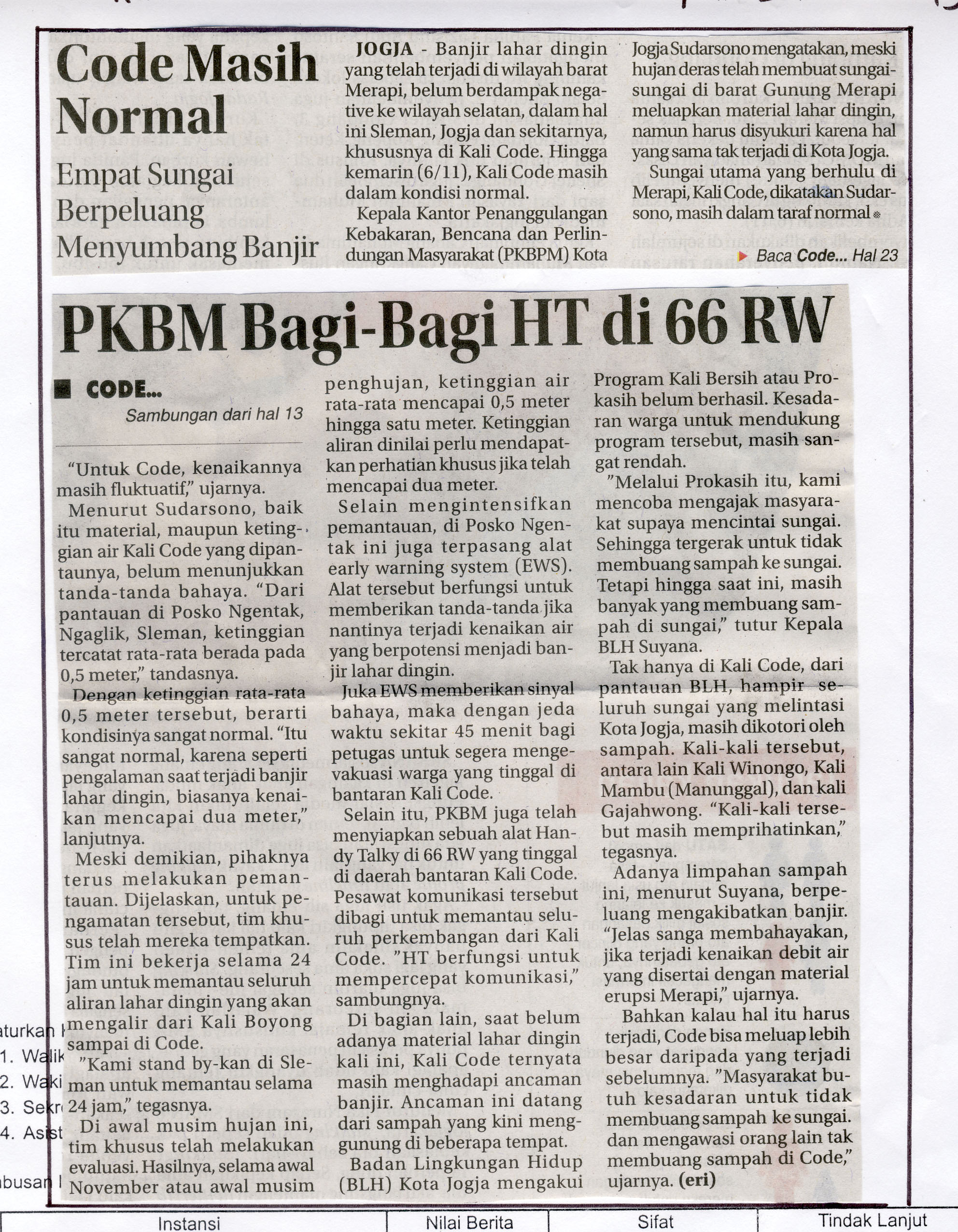 Kliping jogja terbaru