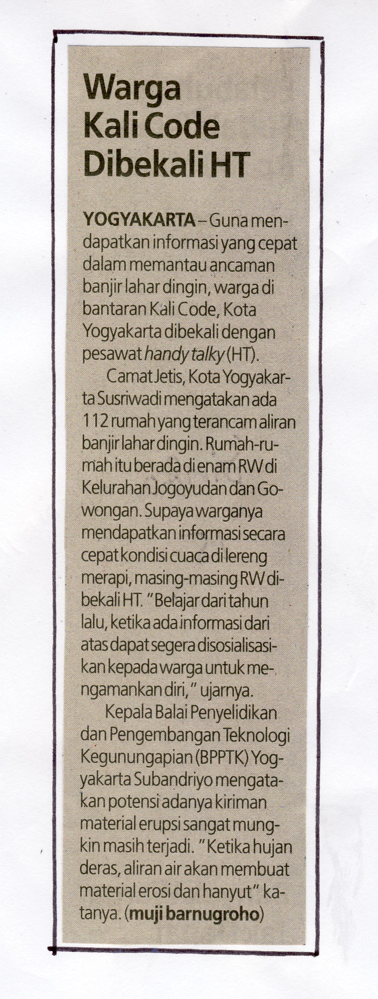 Kliping jogja terbaru