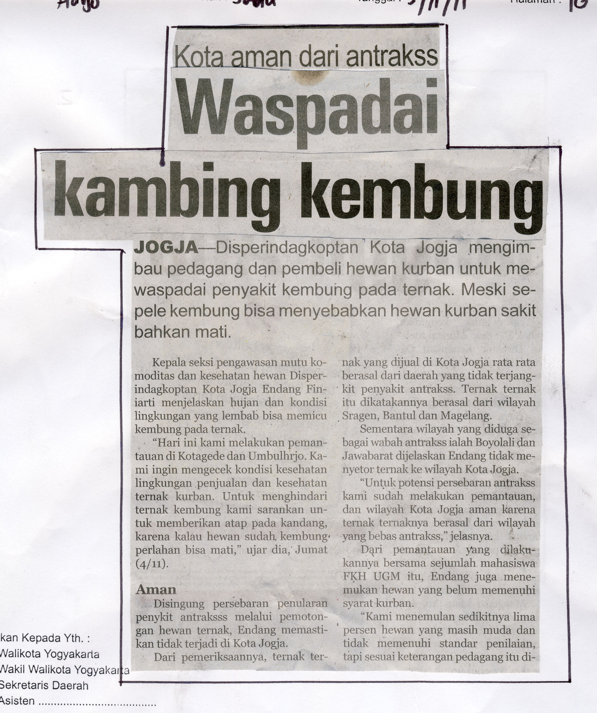 Kliping jogja terbaru