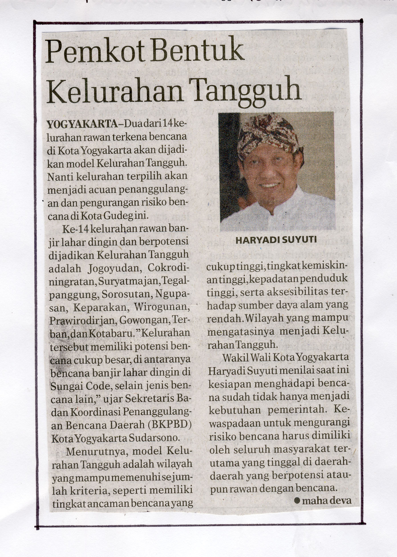 Kliping jogja terbaru