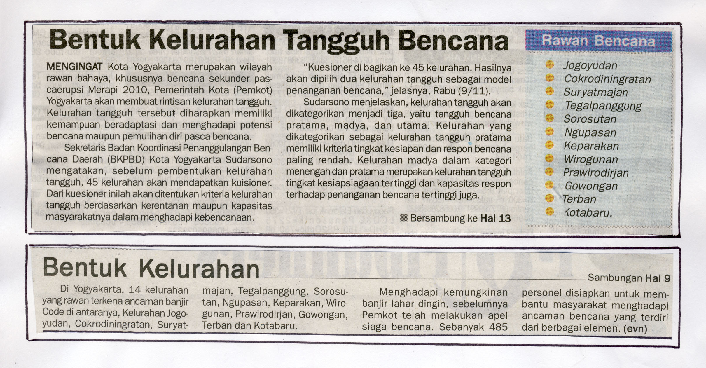 Kliping jogja terbaru