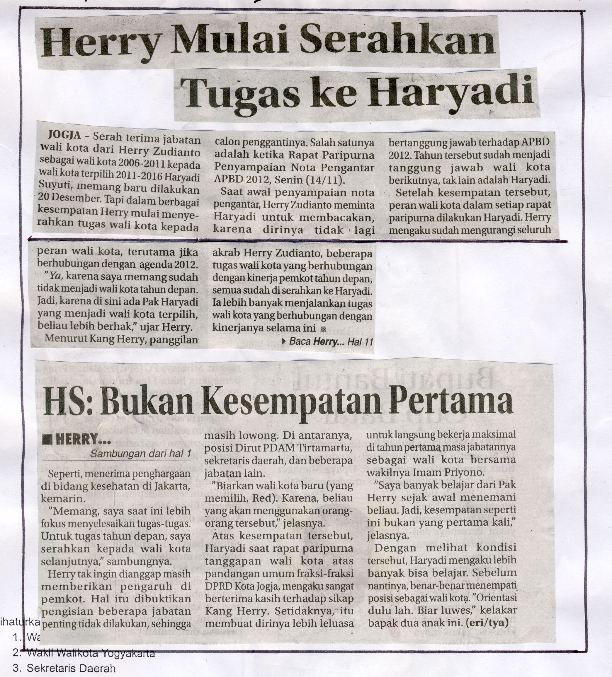 Kliping jogja terbaru