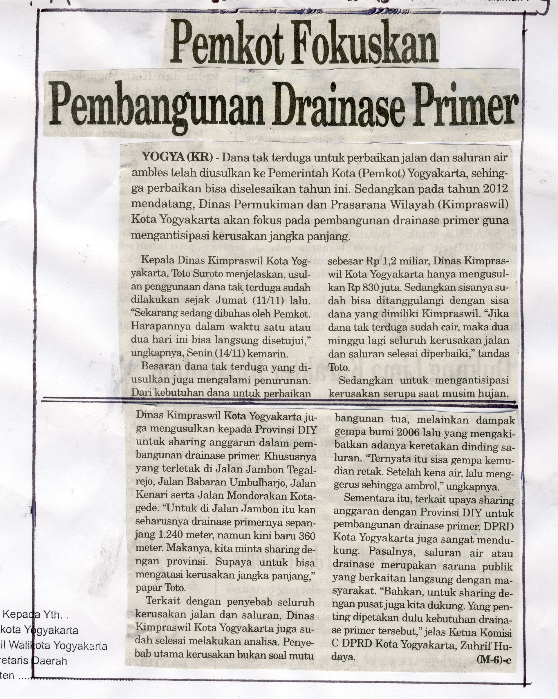 Kliping jogja terbaru