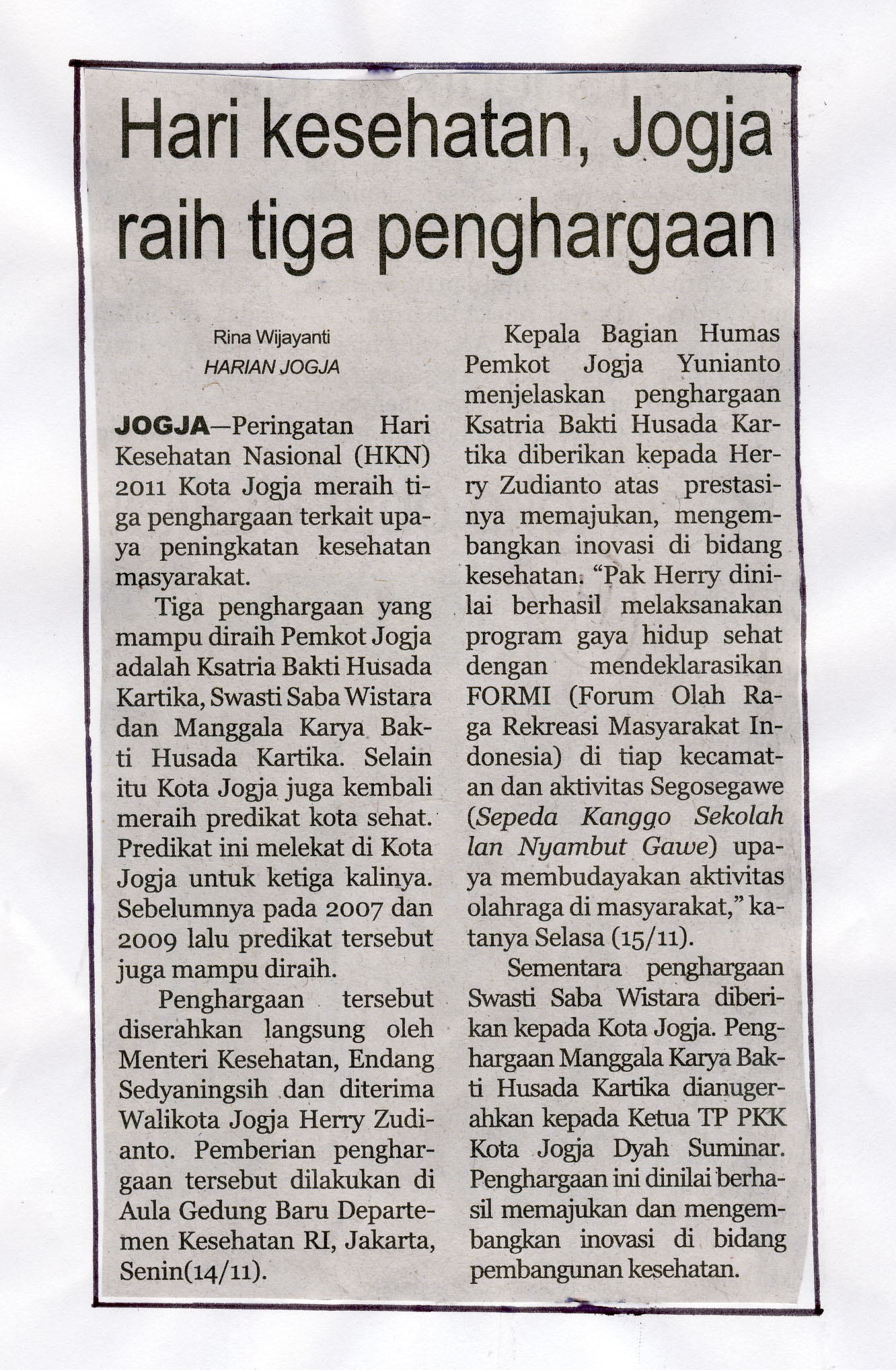 Halaman Detail Berita