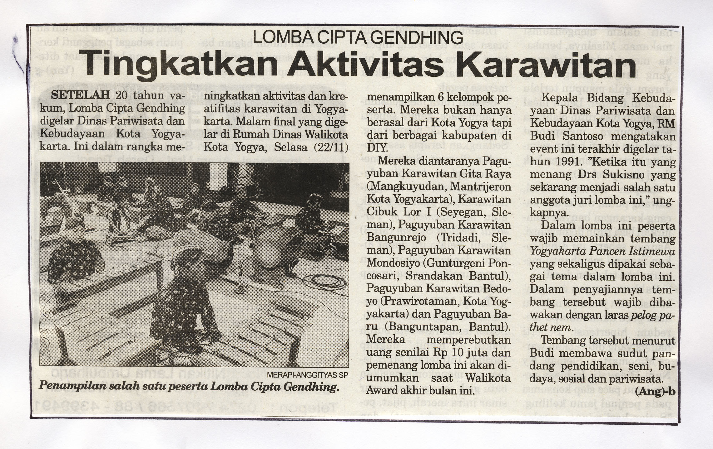 Kliping jogja terbaru