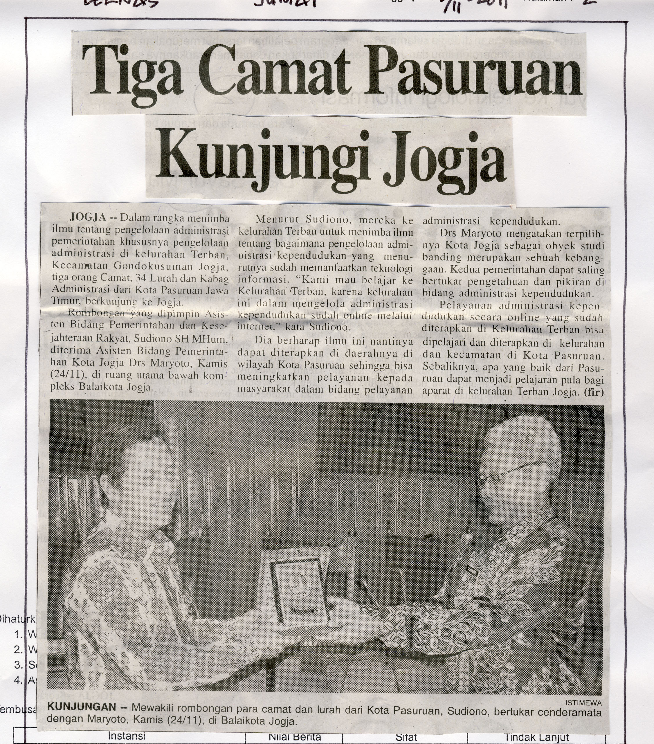 Kliping jogja terbaru