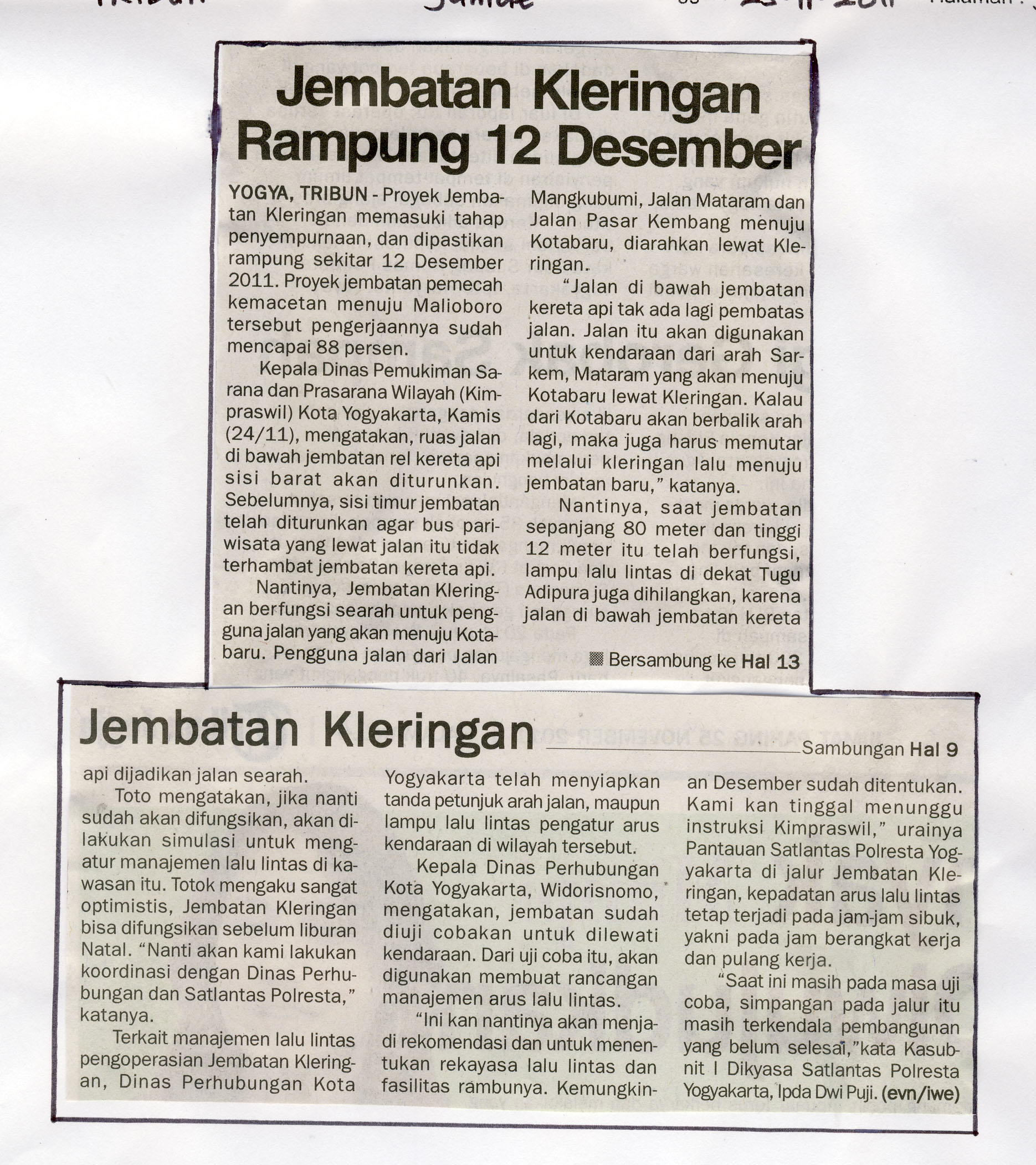 Kliping jogja terbaru