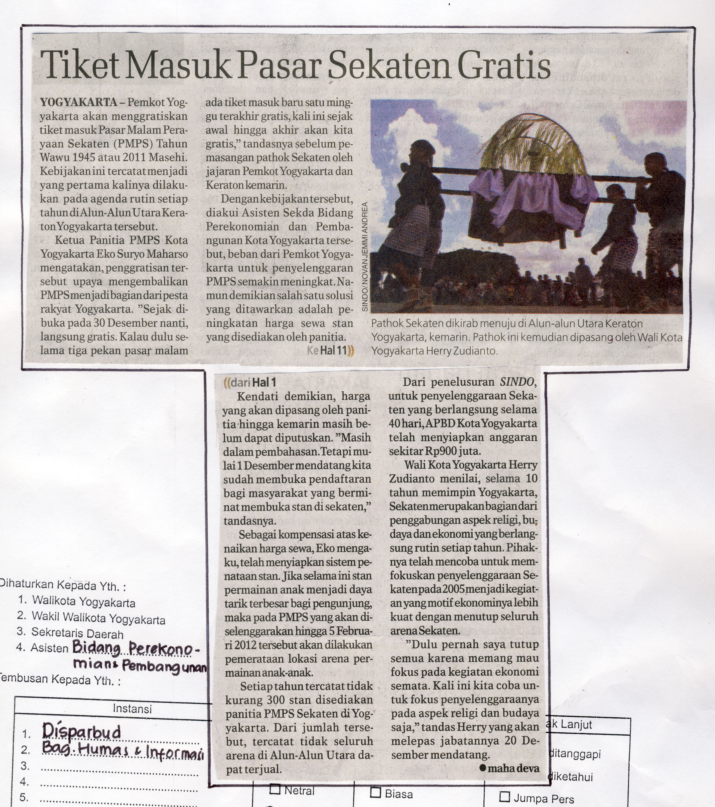 Kliping jogja terbaru