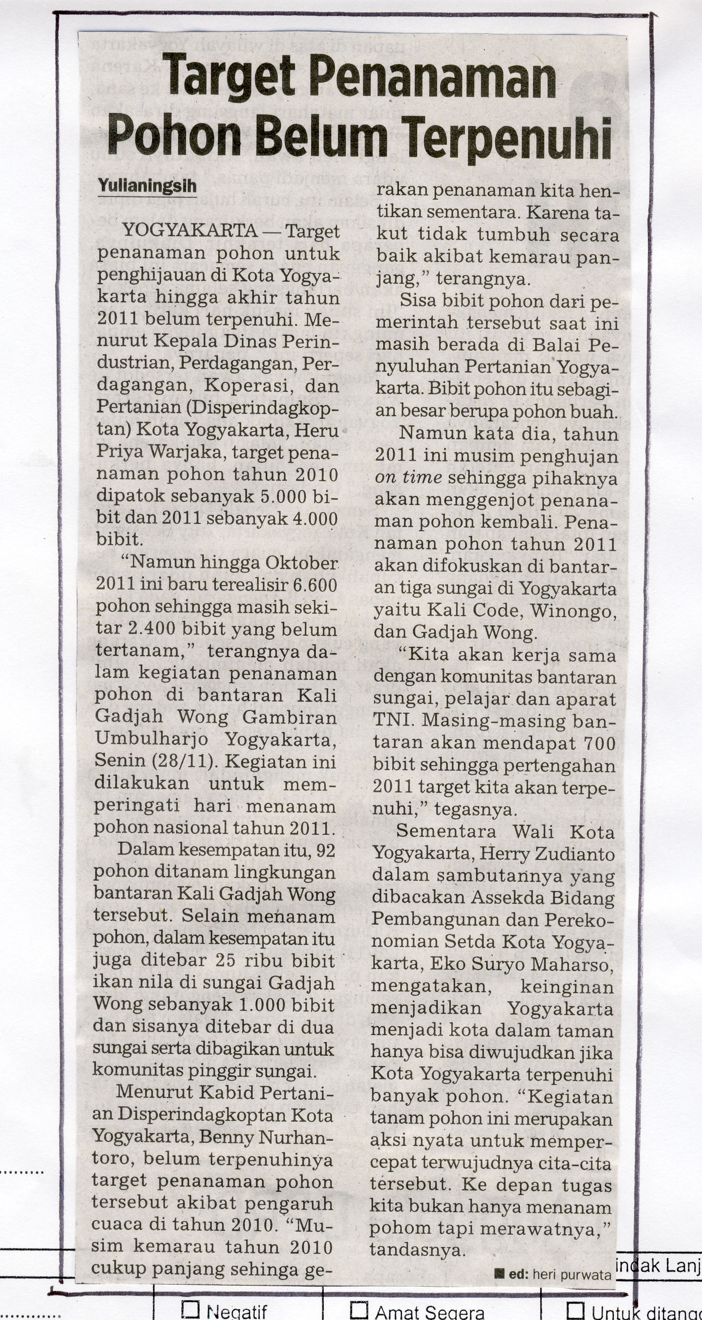Kliping jogja terbaru