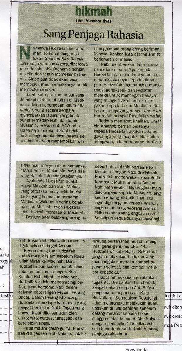 Kliping jogja terbaru