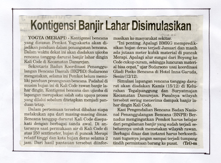 Kliping jogja terbaru