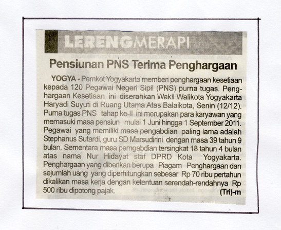 Kliping jogja terbaru