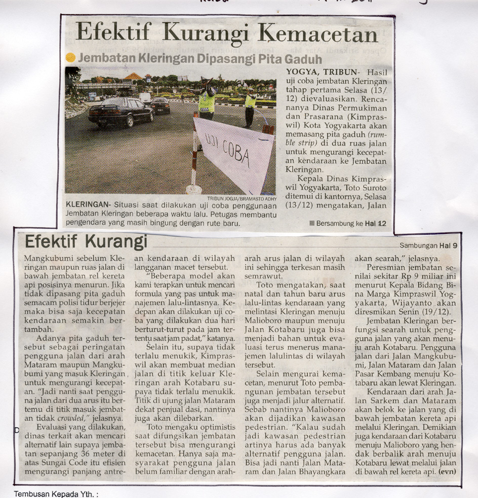 Kliping jogja terbaru