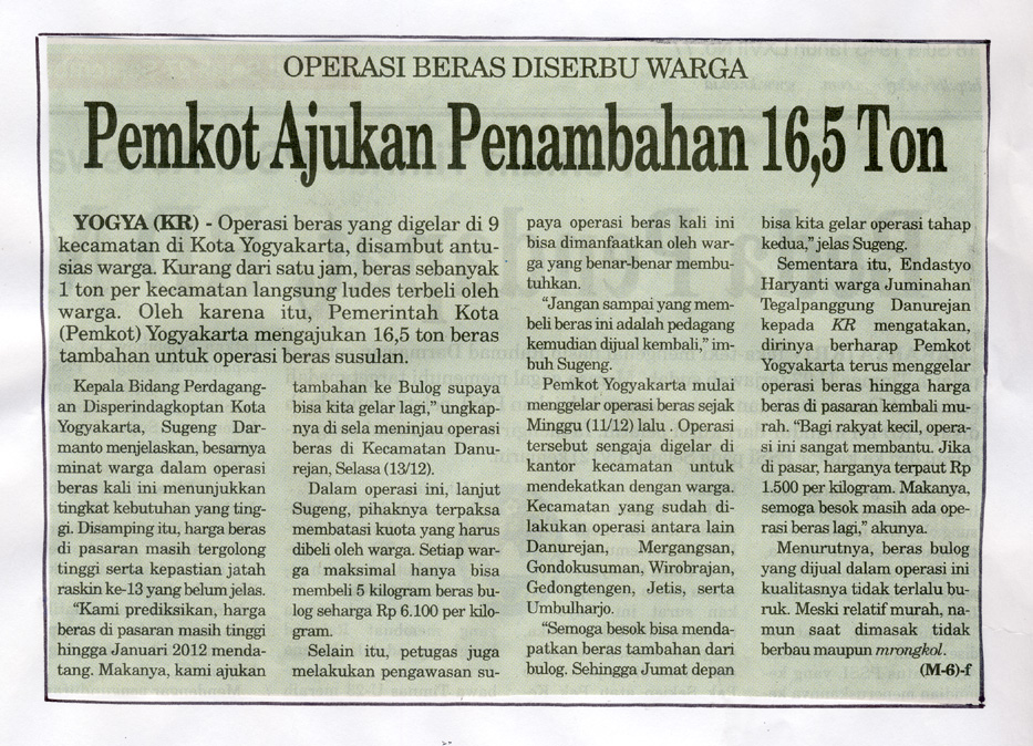 Kliping jogja terbaru