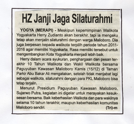 Kliping jogja terbaru