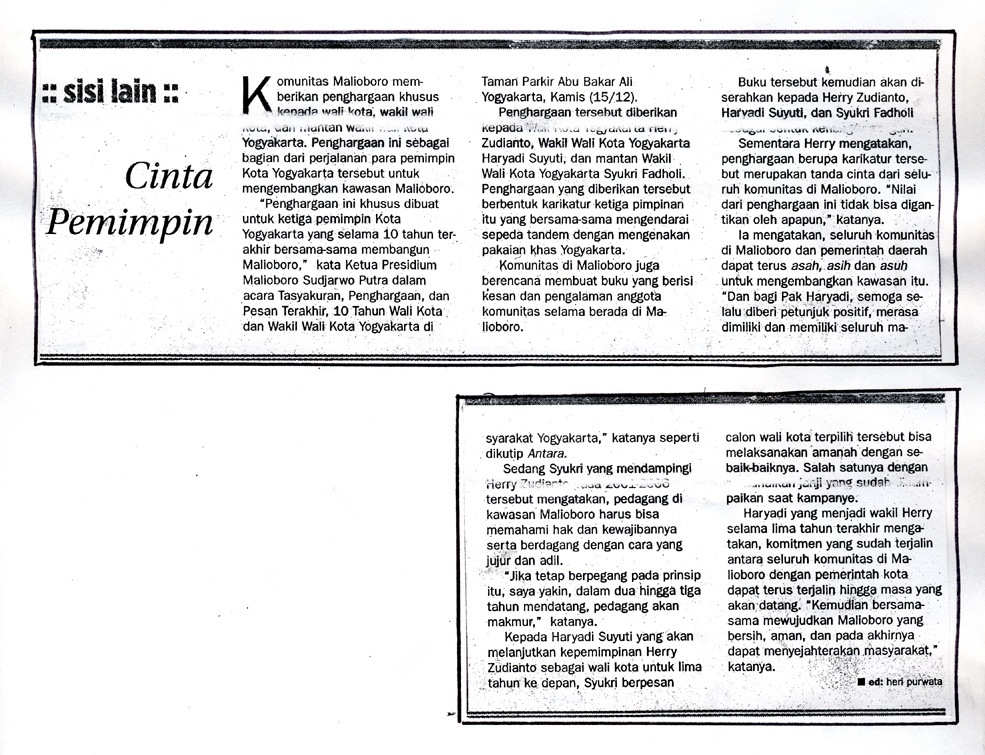 Kliping jogja terbaru