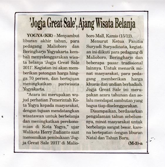 Kliping jogja terbaru