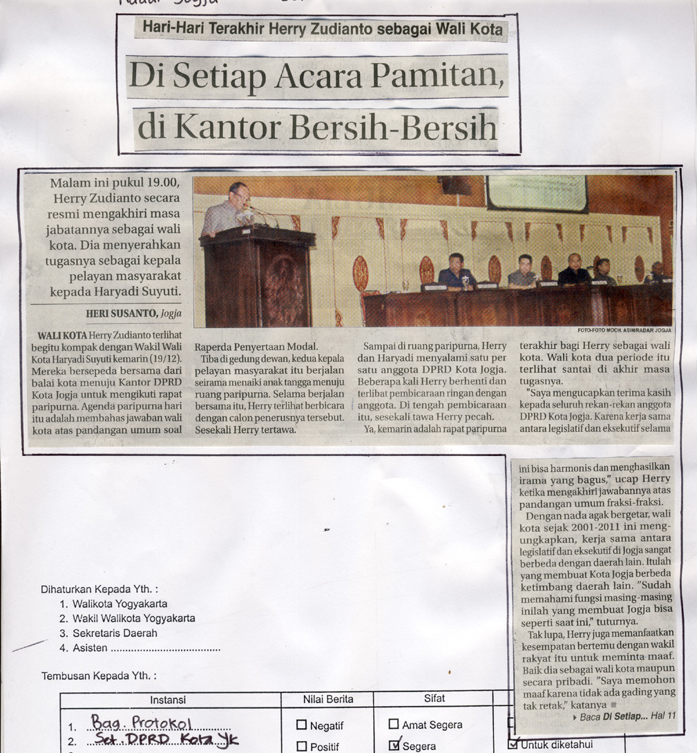 Kliping jogja terbaru